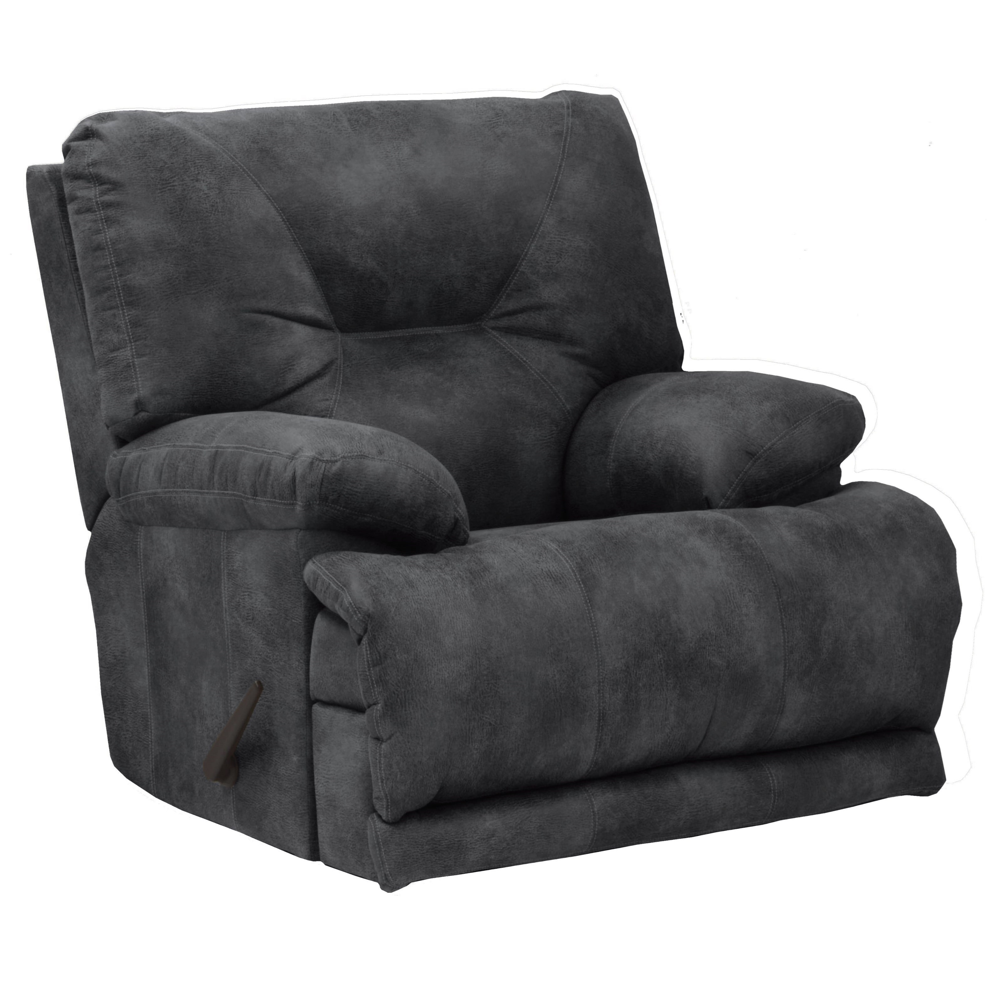 Catnapper Voyager Power Lay Flat Recliner with Pillow Arms Value City